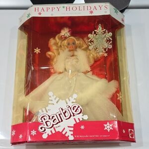 Barbie Holiday Special Edition Doll in Cream and Gold